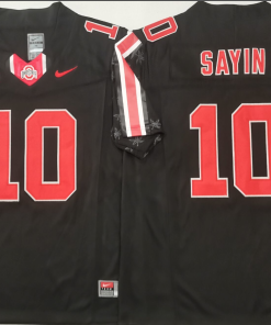 Julian Sayin NCAA Ohio State Buckeyes Nike Vapor Limited Jersey