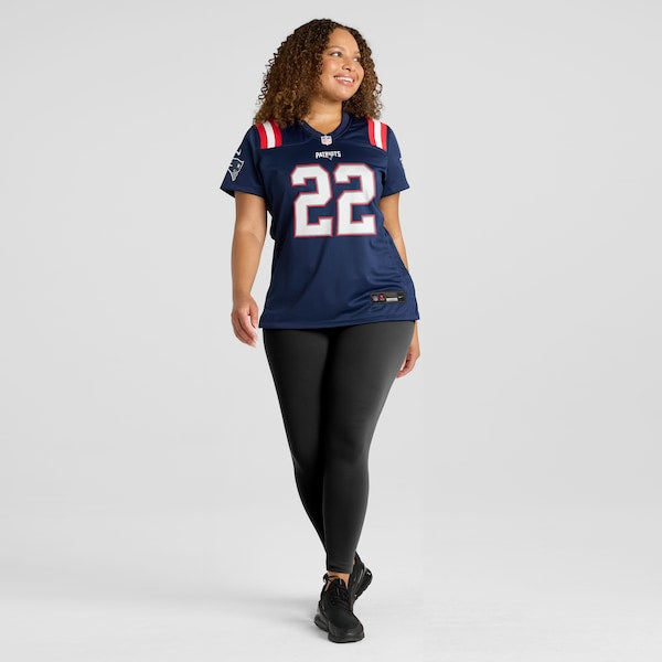 Marco Wilson New England Patriots Nike Women's Game Jersey - Navy - Image 3