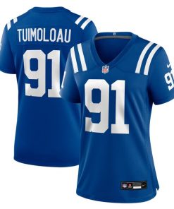JT Tuimoloau Indianapolis Colts Nike Women's Team Game Jersey -  Royal