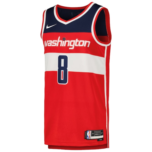 Rui Hachimura Washington Wizards Nike Swingman Jersey - Red - Image 2