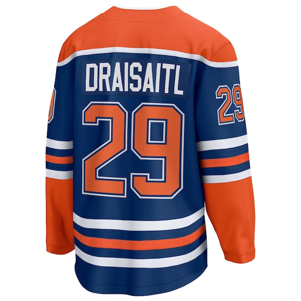 Leon Draisaitl Edmonton Oilers 2025 Stanley Cup Final Home Breakaway Jersey - Royal - Image 3