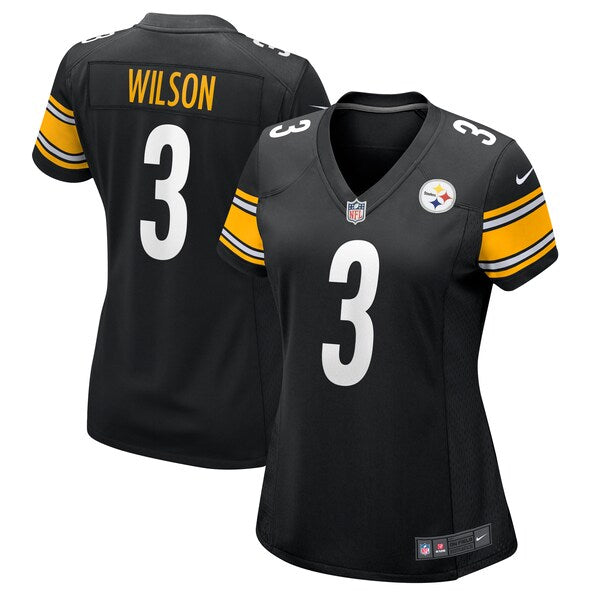 Russell Wilson Pittsburgh Steelers Nike Women's Game Jersey - Black - Image 3