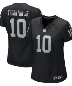 Dont'e Thornton Jr. Las Vegas Raiders Nike Women's Team Game Jersey -  Black