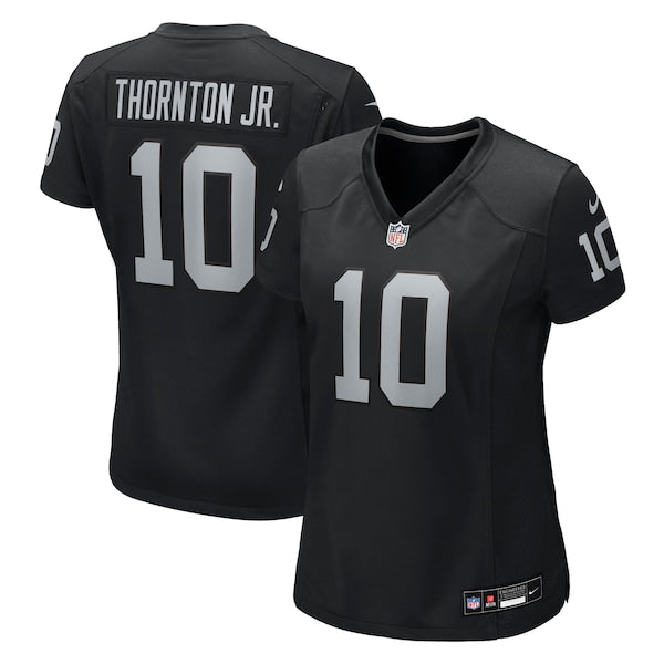Dont'e Thornton Jr. Las Vegas Raiders Nike Women's Team Game Jersey - Black