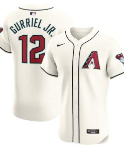 Lourdes Gurriel Jr. Arizona Diamondbacks Nike Home Elite Player Jersey - White