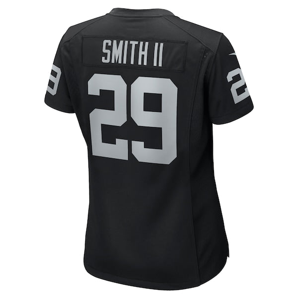 Christopher Smith II Las Vegas Raiders Nike Women's Team Game Jersey - Black - Image 5
