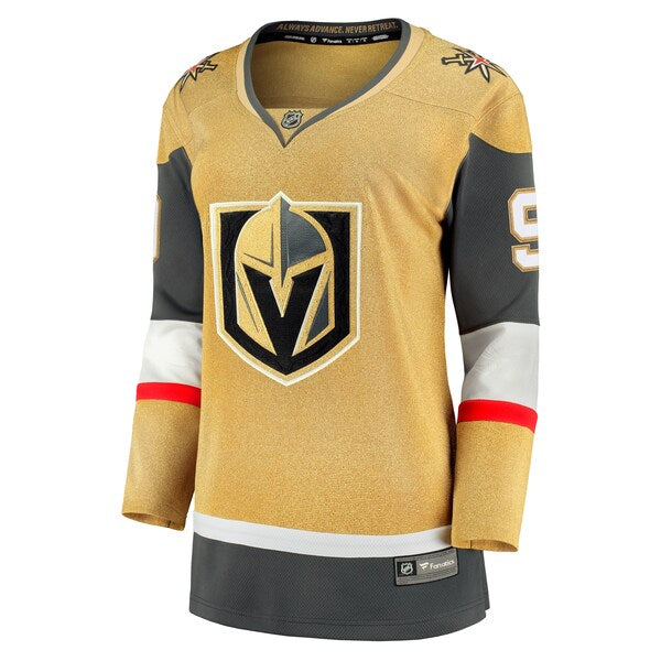 Jack Eichel Vegas Golden Knights Women's Home Breakaway Player Jersey - Gold - Image 2