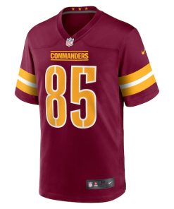 Alternative view of Cole Turner Washington Commanders Nike Player Game Jersey - Burgundy