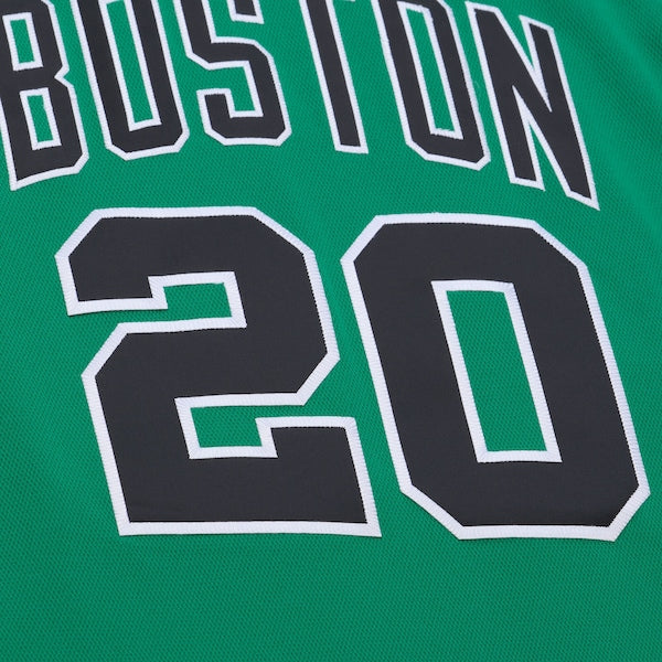 Ray Allen Boston Celtics 2007-08 Hardwood Classics Authentic Jersey - Kelly Green - Image 3