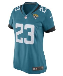 Alternative view of Foyesade Oluokun Jacksonville Jaguars Nike Women's Game Player Jersey - Teal