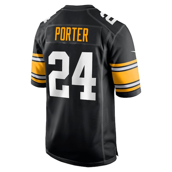 Joey Porter Jr. Pittsburgh Steelers Nike Alternate Game Jersey - Black - Image 3