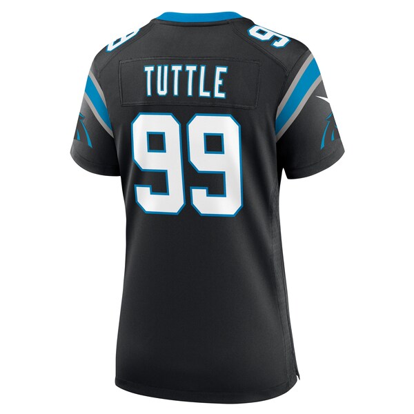 Shy Tuttle Carolina Panthers Nike Women's Game Jersey - Black - Image 4