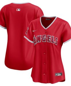 Los Angeles Angels Nike Women's  Alternate Limited Jersey?¨C Red