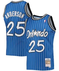 Nick Anderson Orlando Magic 1994/95 Hardwood Classics Swingman Jersey - Blue