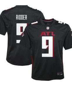 Desmond Ridder Atlanta Falcons Nike Youth Game Jersey - Black