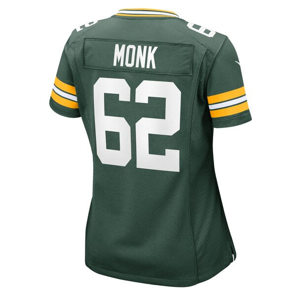 Jacob Monk Green Bay Packers Nike Women's Game Jersey - Green - Image 3