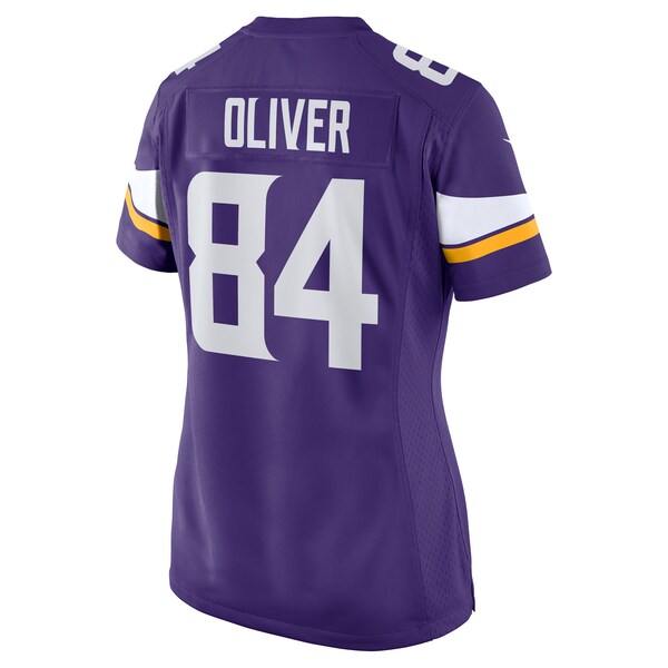 Josh Oliver Minnesota Vikings Nike Women's Game Player Jersey - Purple - Image 3