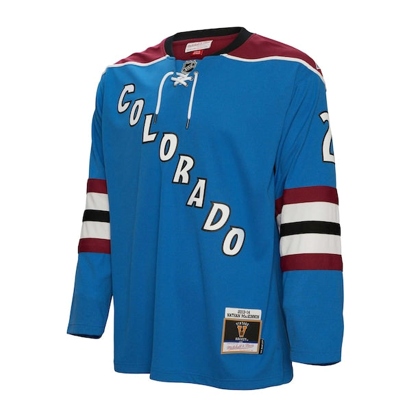 Nathan MacKinnon Colorado Avalanche Big & Tall 2013 Blue Line Player Jersey - Blue - Image 2