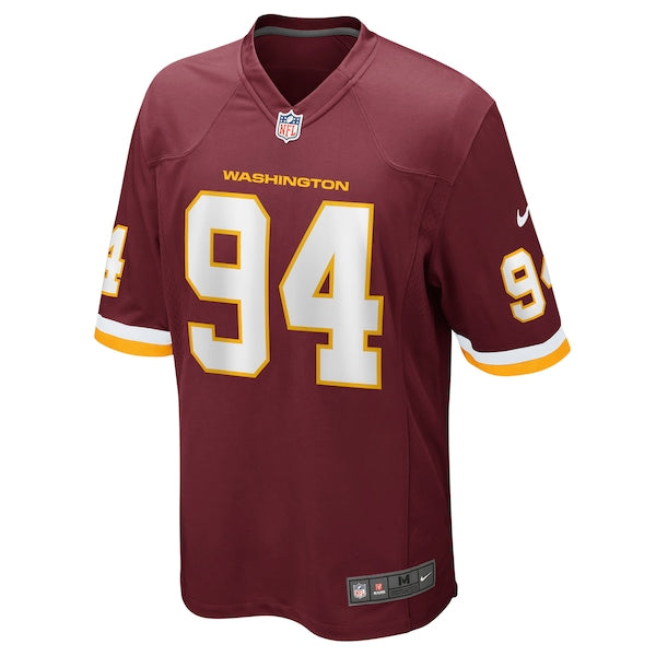 Daron Payne Washington Football Team Nike Game Player Jersey - Burgundy - Image 2
