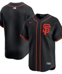 San Francisco Giants Nike Alternate Limited Jersey - Black