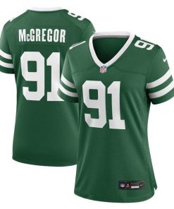Braiden McGregor New York Jets Nike Women's Team Game Jersey - Legacy Green