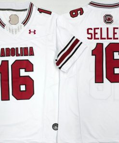 LaNorris Sellers NCAA South Carolina Gamecocks Under Armour Vapor Limited Jersey