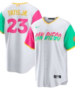Fernando Tatis Jr. San Diego Padres Nike 2022 City Connect Replica Player Jersey - White