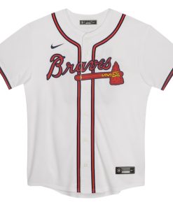 Alternative view of Ronald Acu?a Jr. Atlanta Braves Nike Preschool Home Game Jersey - White