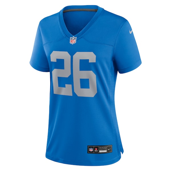 Jahmyr Gibbs Detroit Lions Nike Women's Alternate Game Jersey - Blue - Image 2