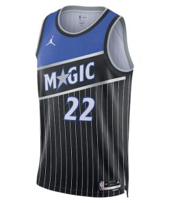 Alternative view of Franz Wagner Orlando Magic Jordan Brand Unisex  Swingman Jersey - Statement Edition - Black