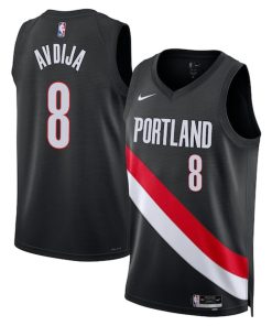 Deni Avdija Portland Trail Blazers Nike Unisex Swingman Jersey - Icon Edition - Black