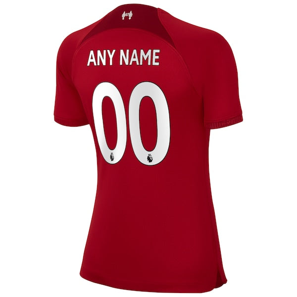 Liverpool Nike Women's 2022/23 Home Replica Custom Jersey - Red - Image 3