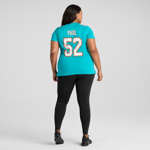 Patrick Paul Miami Dolphins Nike Women's Game Jersey - Aqua - Image 4