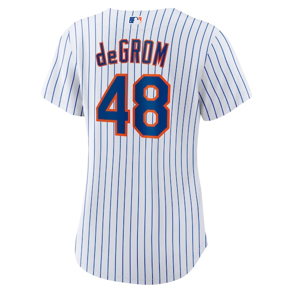 Jacob deGrom New York Mets Nike Women's Home Replica Player Jersey - White - Image 3