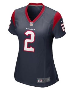 Alternative view of Robert Woods Houston Texans Nike Women's  Game Jersey -  Navy