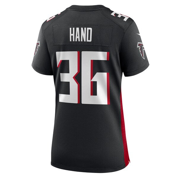 Harrison Hand Atlanta Falcons Nike Women's Game Jersey - Black - Image 3