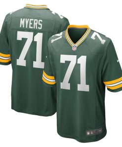 Josh Myers Green Bay Packers Nike Game Jersey - Green