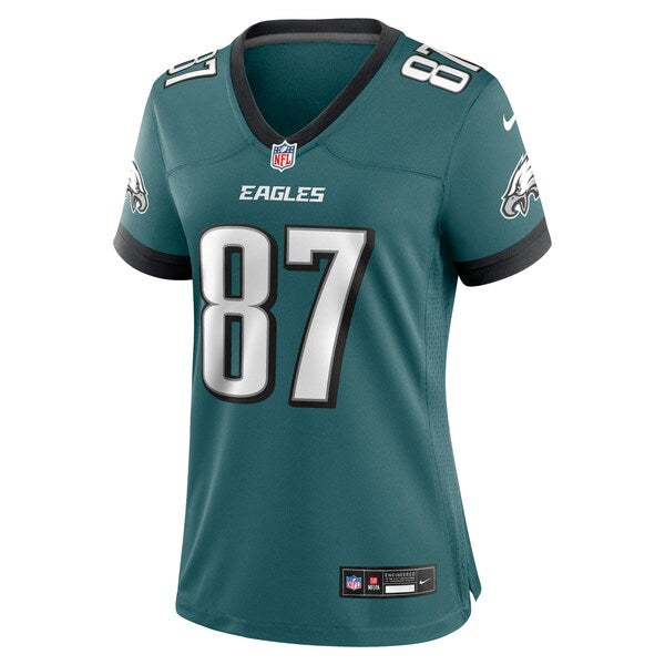 Nick Muse Philadelphia Eagles Nike Women's Team Game Jersey - Midnight Green - Image 3