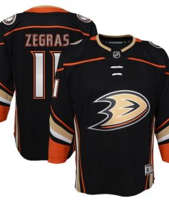 Trevor Zegras Anaheim Ducks Youth Home Premier?Player Jersey - Black