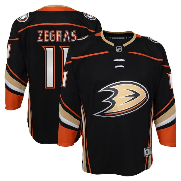 Trevor Zegras Anaheim Ducks Youth Home Premier?Player Jersey - Black