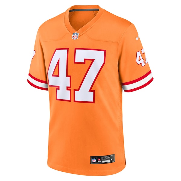 John Lynch Tampa Bay Buccaneers Nike Youth Retired Player Game Jersey - Orange - Image 2