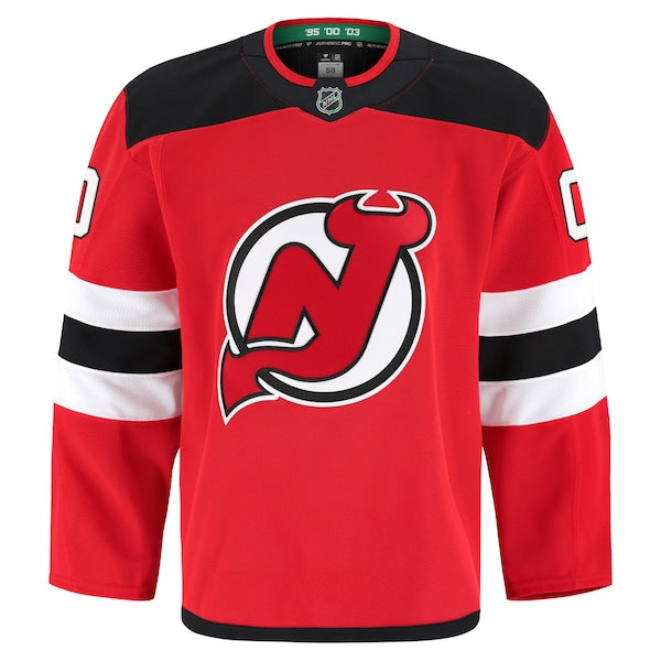 New Jersey Devils Home Authentic Pro Custom Jersey - Red - Image 2