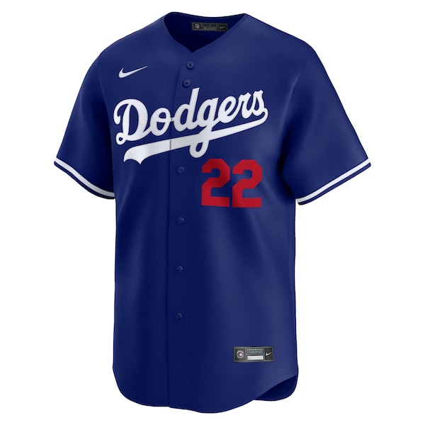 Clayton Kershaw Los Angeles Dodgers Nike Alternate Limited Player Jersey?ยจC Royal - Image 2