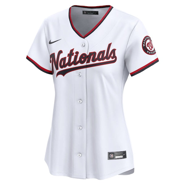 James Wood Washington Nationals Nike Women's Home Limited Player Jersey - White - Image 2