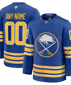 Alternative view of Buffalo Sabres  Home Premium Custom Jersey - Royal/Black/White