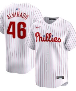 Jose Alvarado Philadelphia Phillies Nike Home Limited Player Jersey - White