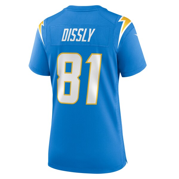 Will Dissly Los Angeles Chargers Nike Women's Game Jersey - Powder Blue - Image 3