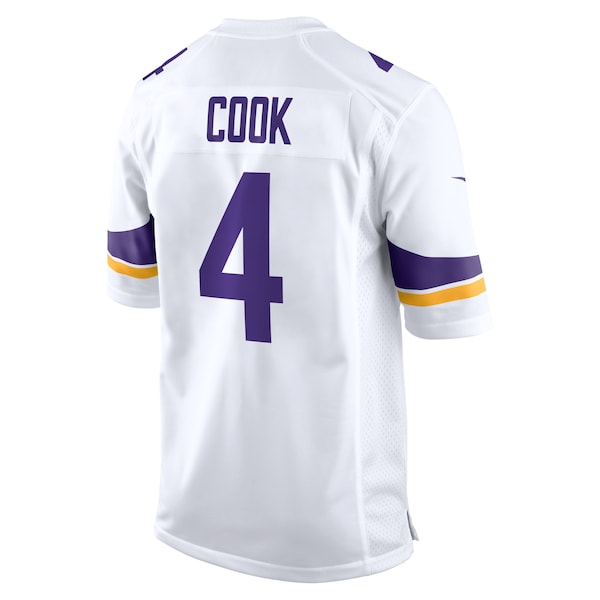 Dalvin Cook Minnesota Vikings Nike Game Jersey - White/Purple - Image 4