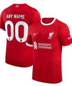 Liverpool Nike 2023/24 Home Replica Custom Jersey - Red