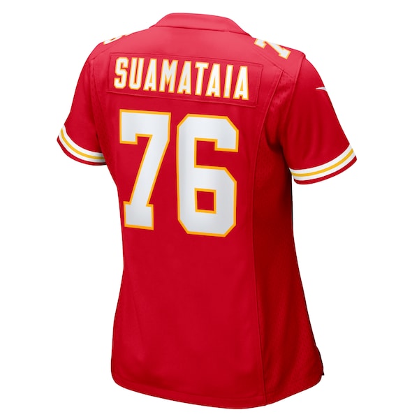 Kingsley Suamataia Kansas City Chiefs Nike Women's Game Jersey - Red - Image 3